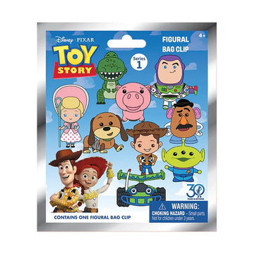 Toy Story 30th Anniversary 3D Collectable Keychains