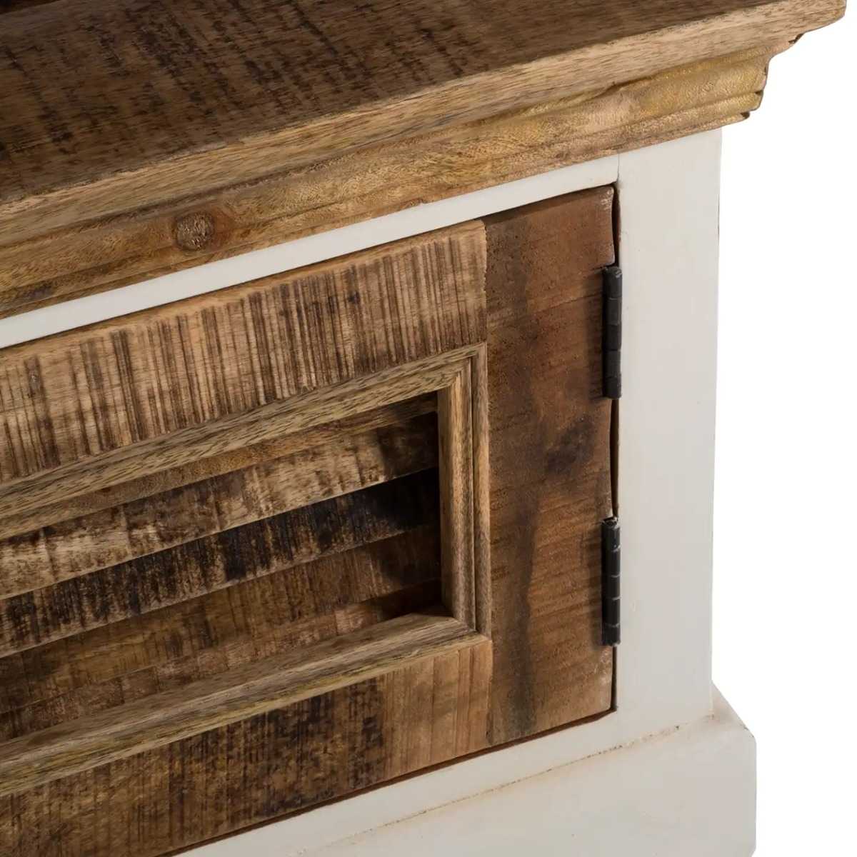 Bianco Wood Shoe Rack Upto 43"