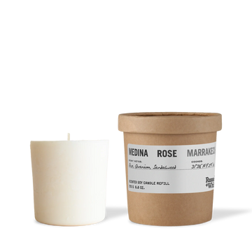 Medina Rose Scented Candle Refill
