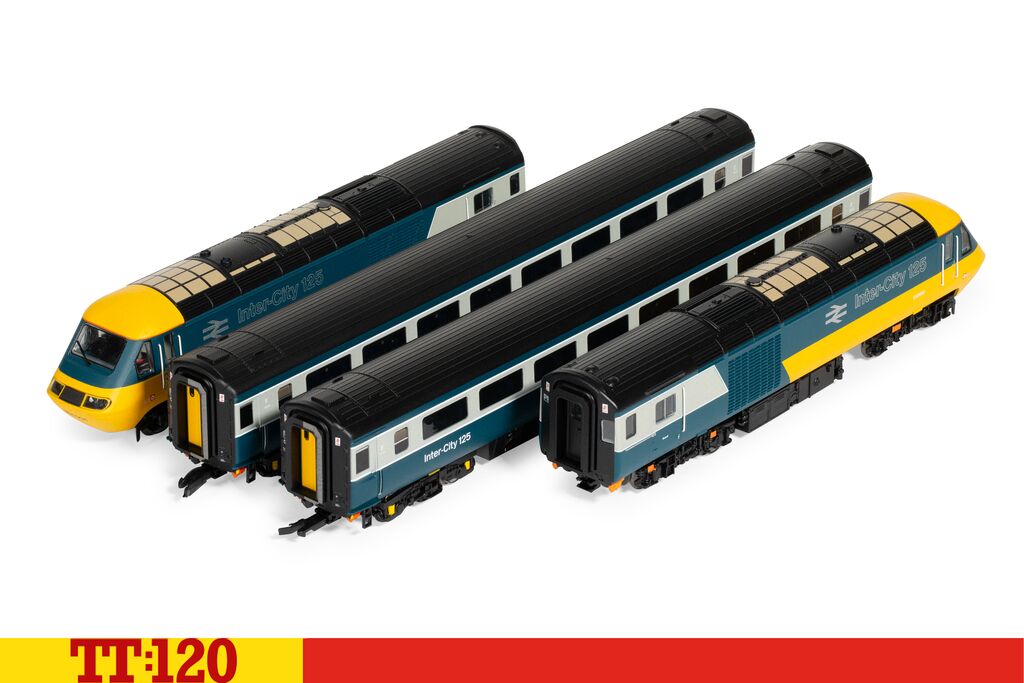 Hornby TT:120 TT1004TXSM Intercity 125 High Speed Digital Train Set - Sound Fitted