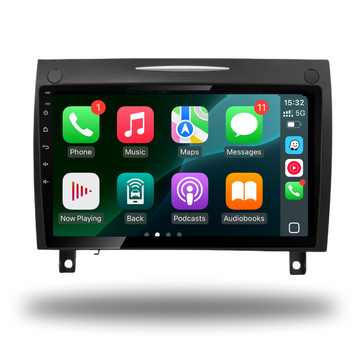 Mercedes-Benz SLK Apple Carplay / Android Auto 9" Stereo Upgrade (2004-2011)