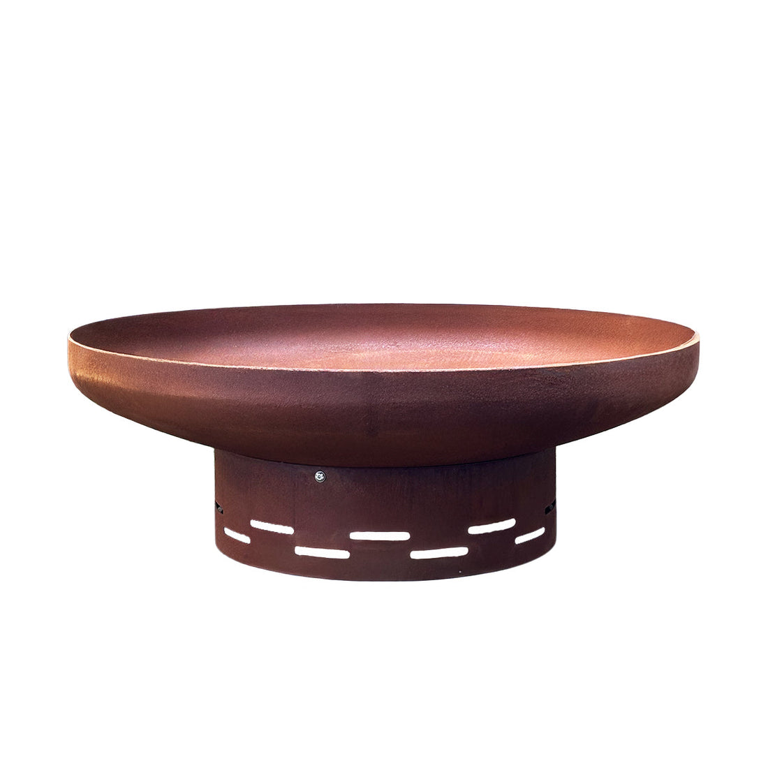 Heavy-Duty Pre-Rusted Metal Corten Steel Round Firepit