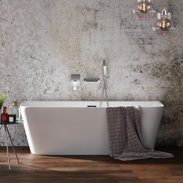 Mono Back to Wall Luxury Freestanding Bath - 1700mm x 800mm