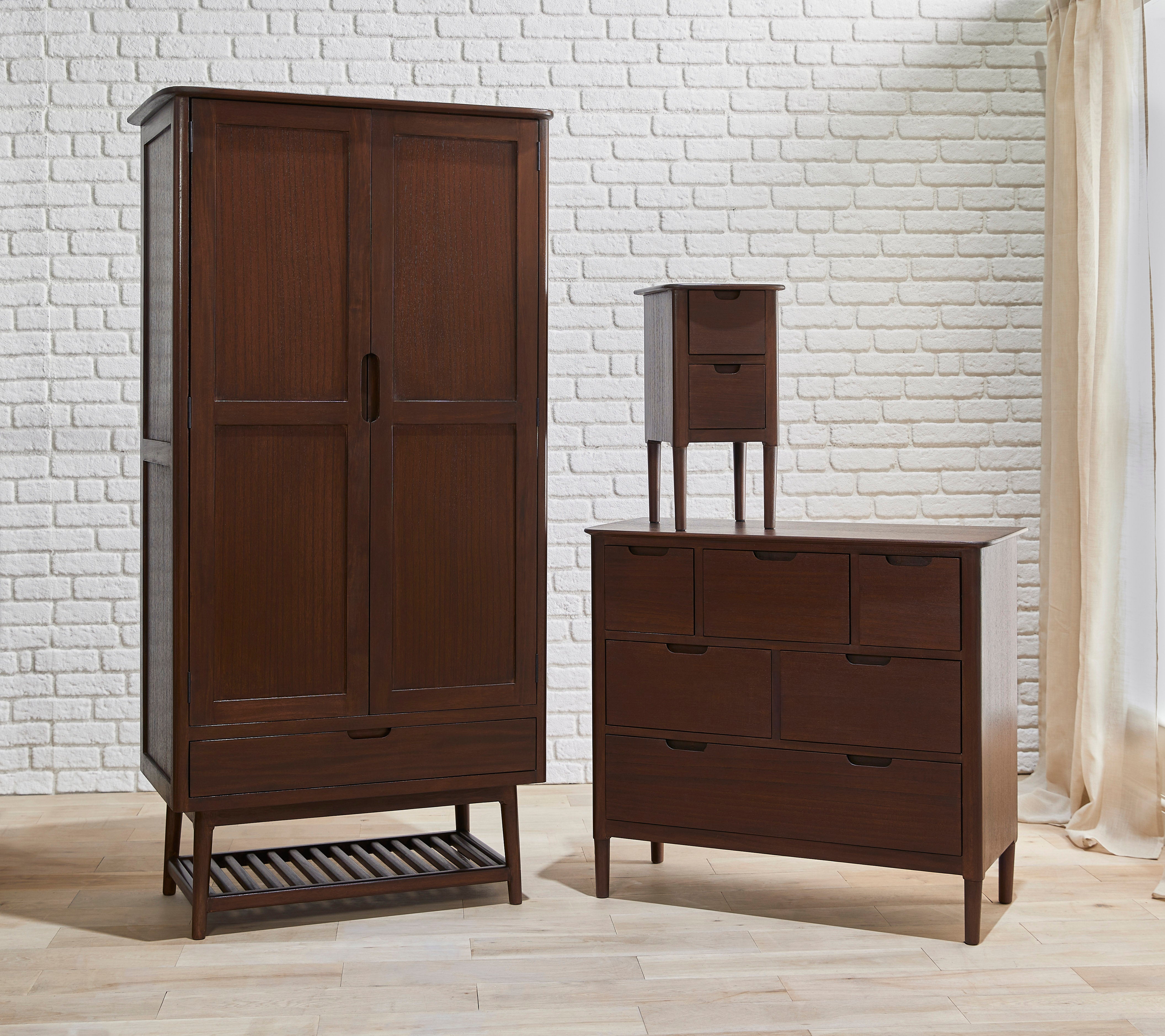 Norway Walnut Wardrobe
