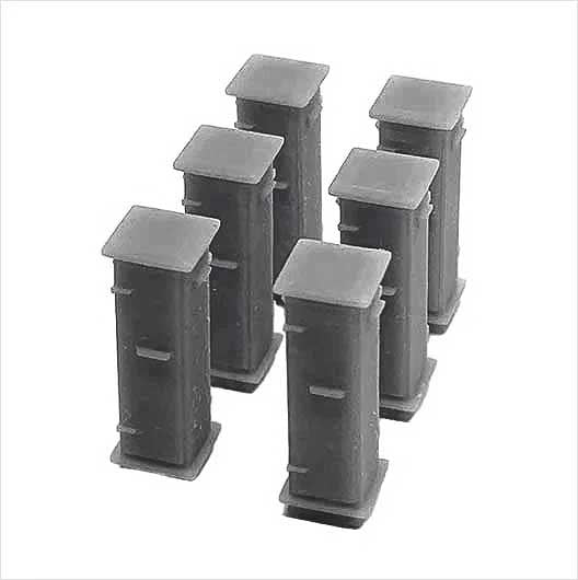 OO Scale | Ready to Paint | Lineside Relay Cabinet - Slim (6 pack)