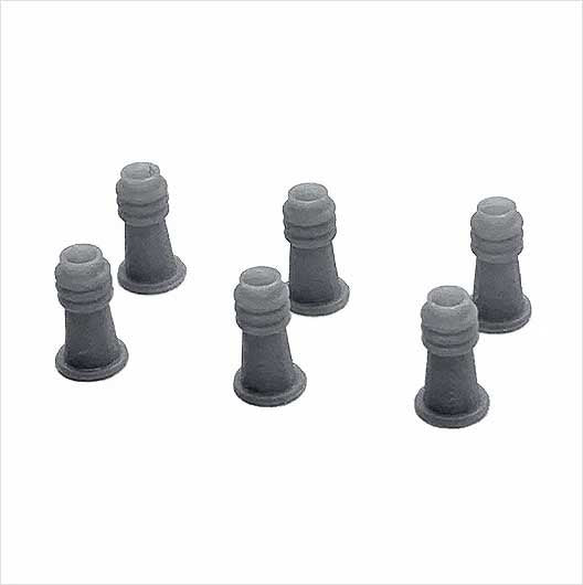 OO Scale | Ready to Paint | Chimney Pot - Style 1 (6 pack)