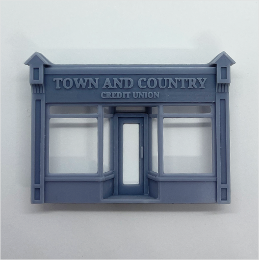 OO Scale | Ready to Paint | Victorian Shopfront - Style 5 - Branded
