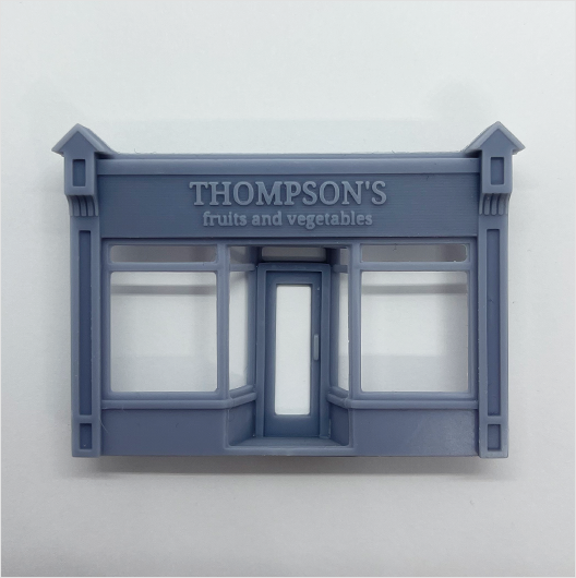 OO Scale | Ready to Paint | Victorian Shopfront - Style 5 - Branded