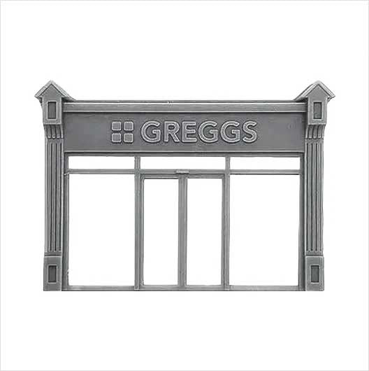 N Scale | Ready to Paint | Victorian Shopfront - Style 4 - Greggs