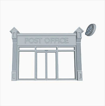 OO Scale | Ready to Paint | Victorian Shopfront - Style 4 - Post Office