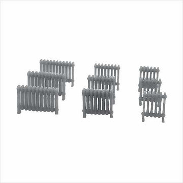 OO Scale | Ready to Paint | Victorian Cast Iron Radiator (9 pack)