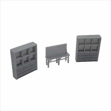 OO Scale | Ready to Paint | Workshop Set (4 piece)