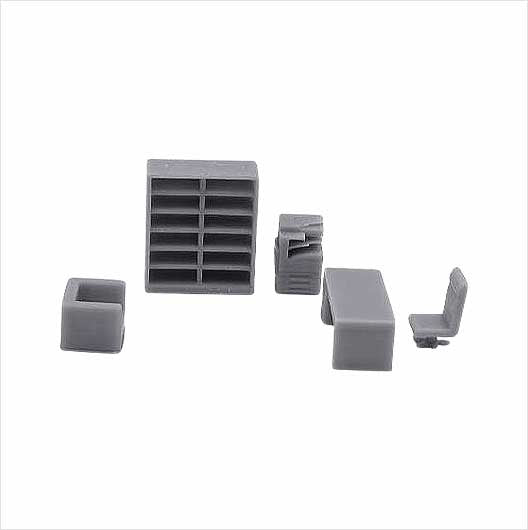 OO Scale | Ready to Paint | Office Furniture (5 Pieces)