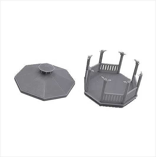 OO Scale | Ready to Paint | Bandstand / Pavilion