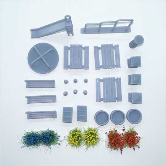 OO scale | Ready to Paint | Park Life - Pack 1 (30 pieces)