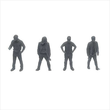 OO Scale | Ready to Paint | Men - Pack 1 (4 pack)