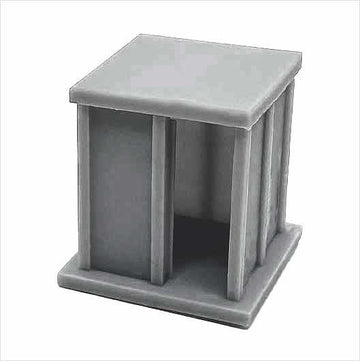 OO Scale | Ready to Paint | Concrete Line-Side Hut - Style 2