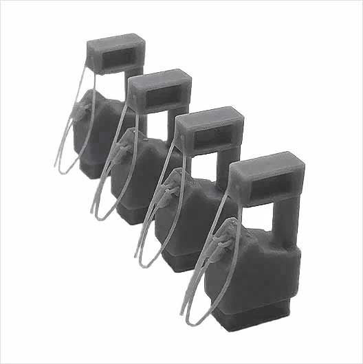 OO Scale | Ready to Paint | 1980s Petrol Pump (4 pack)