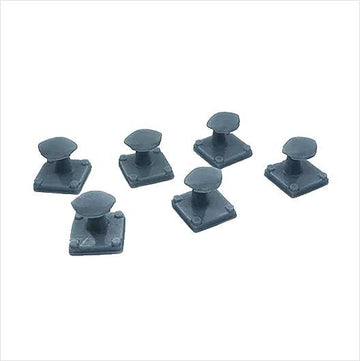 OO Scale | Ready to Paint | Mooring Post - Style 1 (6 pack)