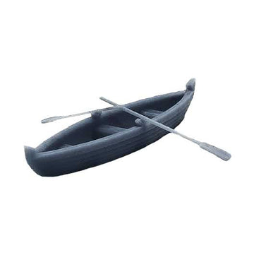 OO Scale | Ready to Paint | Rowing Boat with Oars