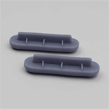 OO Scale | Ready to Paint | Civic Concrete Seating - Group of 8 (2 pack)