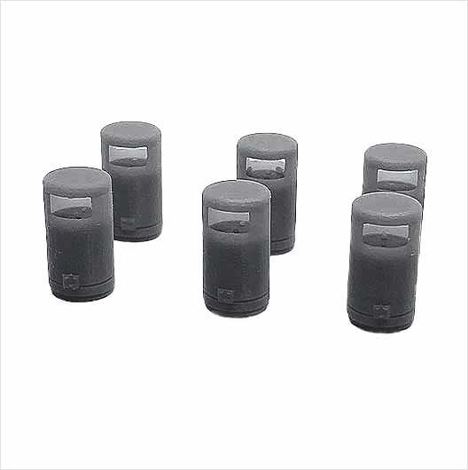 OO Scale | Ready to Paint | Network Southeast (NSE) / BR Round Bin (6 pack)