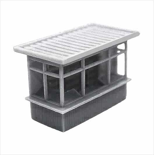 OO Scale | Ready to Paint | Steam-Era News Kiosk