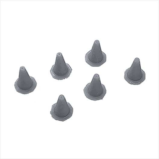 OO Scale | Ready to Paint | Traffic Cone - Style 1 (6 pack)