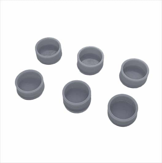 OO Scale | Ready to Paint | Round Flower Planter (6 pack)