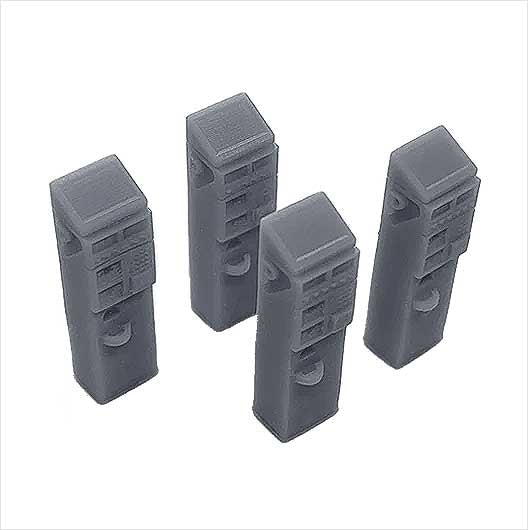 OO Scale | Ready to Paint | Modern Parking Meter (4 pack)