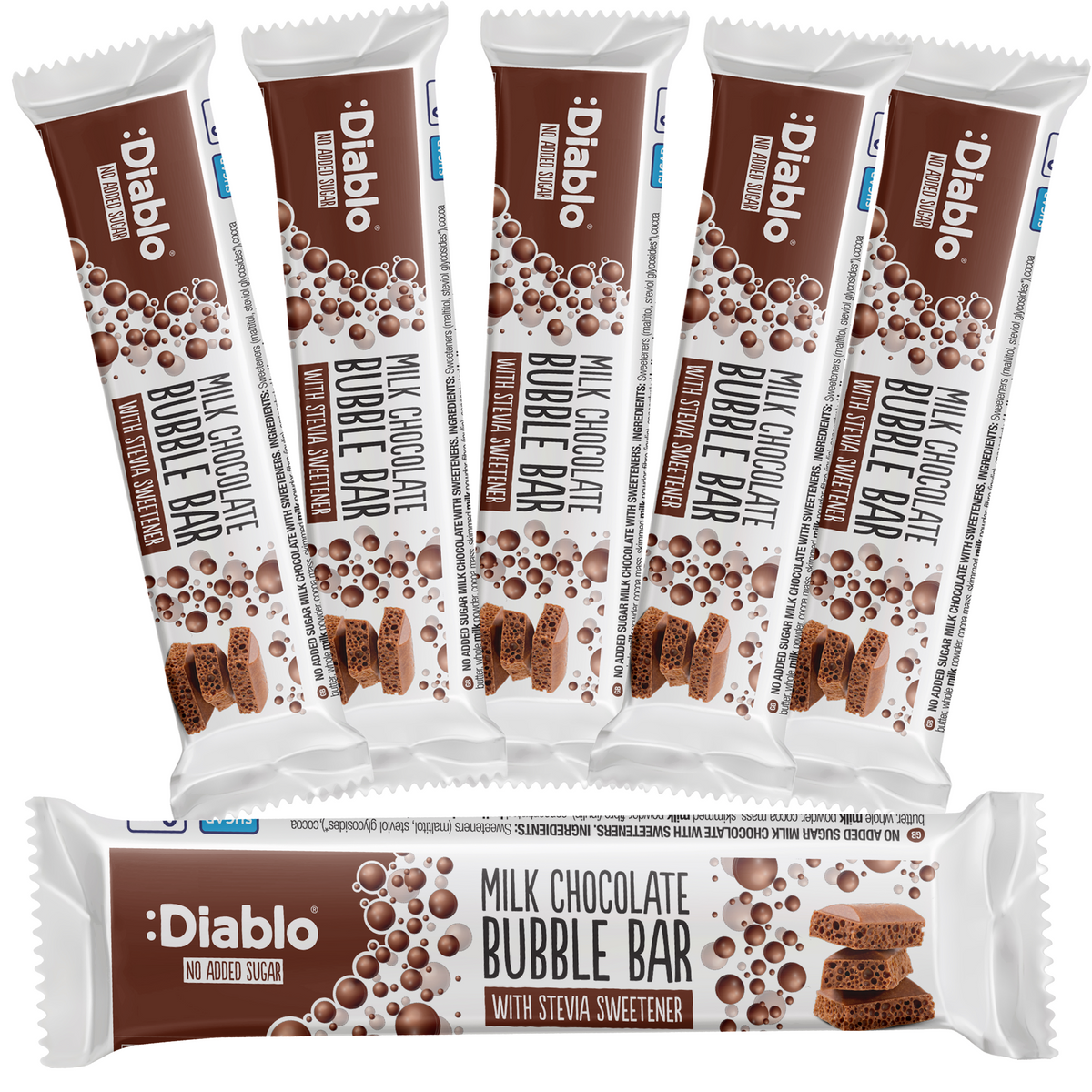 Milk Chocolate Bubble Bar (30g)
