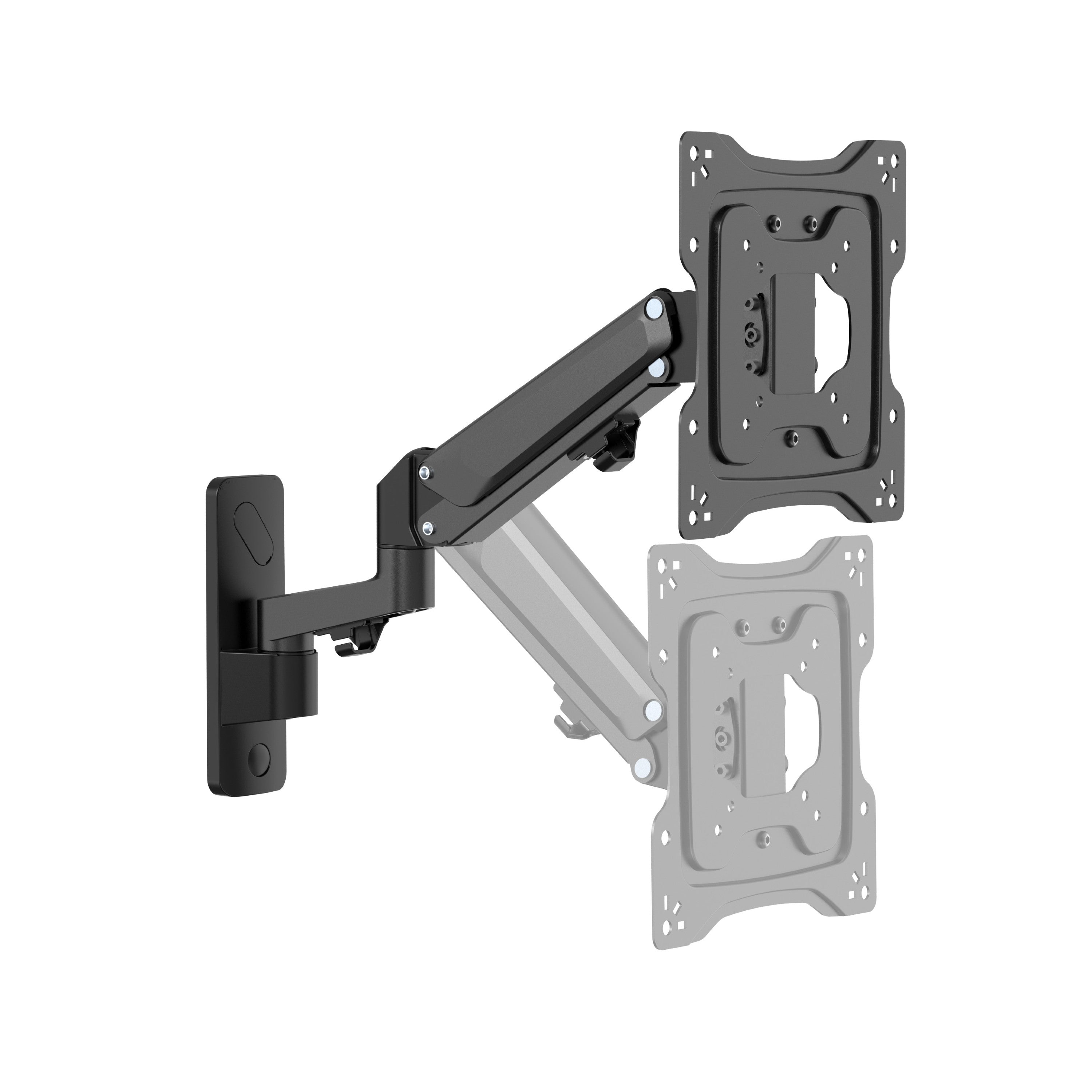 ProperAV TV Wall Bracket (23" - 55" / 23kg Capacity / VESA Max. 400x400) - Black