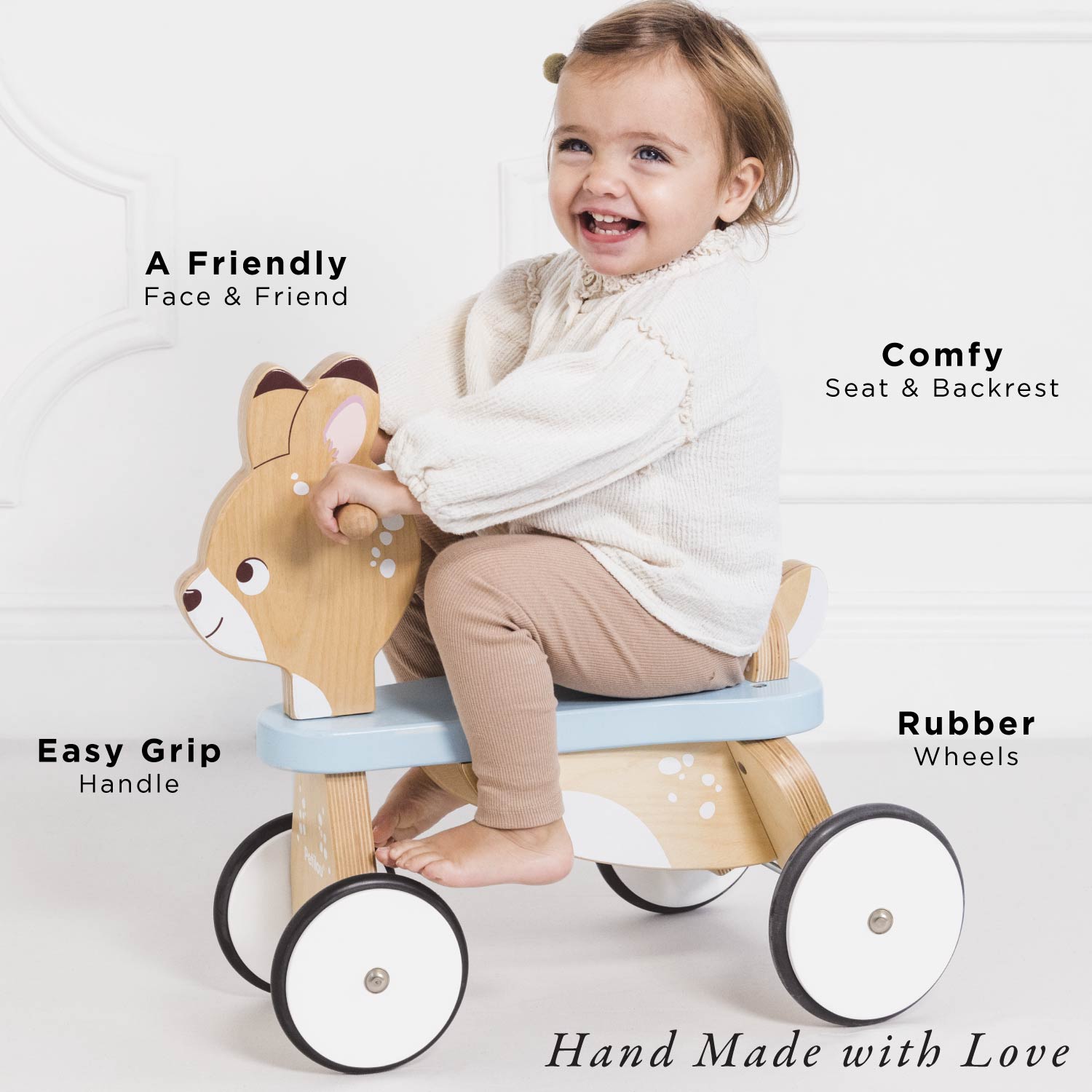 Woodland Ride-On Deer