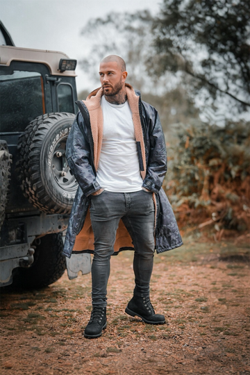 MKII PARKA - UNISEX Black Camo