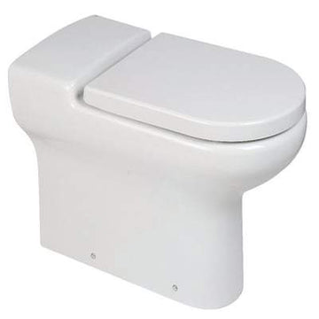 Special Needs Rimless Back to Wall WC Pan - All Sizes