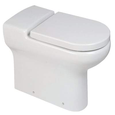 Special Needs Rimless Back to Wall WC Pan - All Sizes
