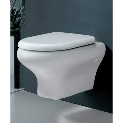 Wall Hung WC Pan in Alpine White