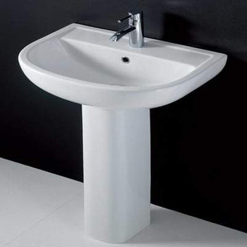55cm Basin in Alpine White - All Styles