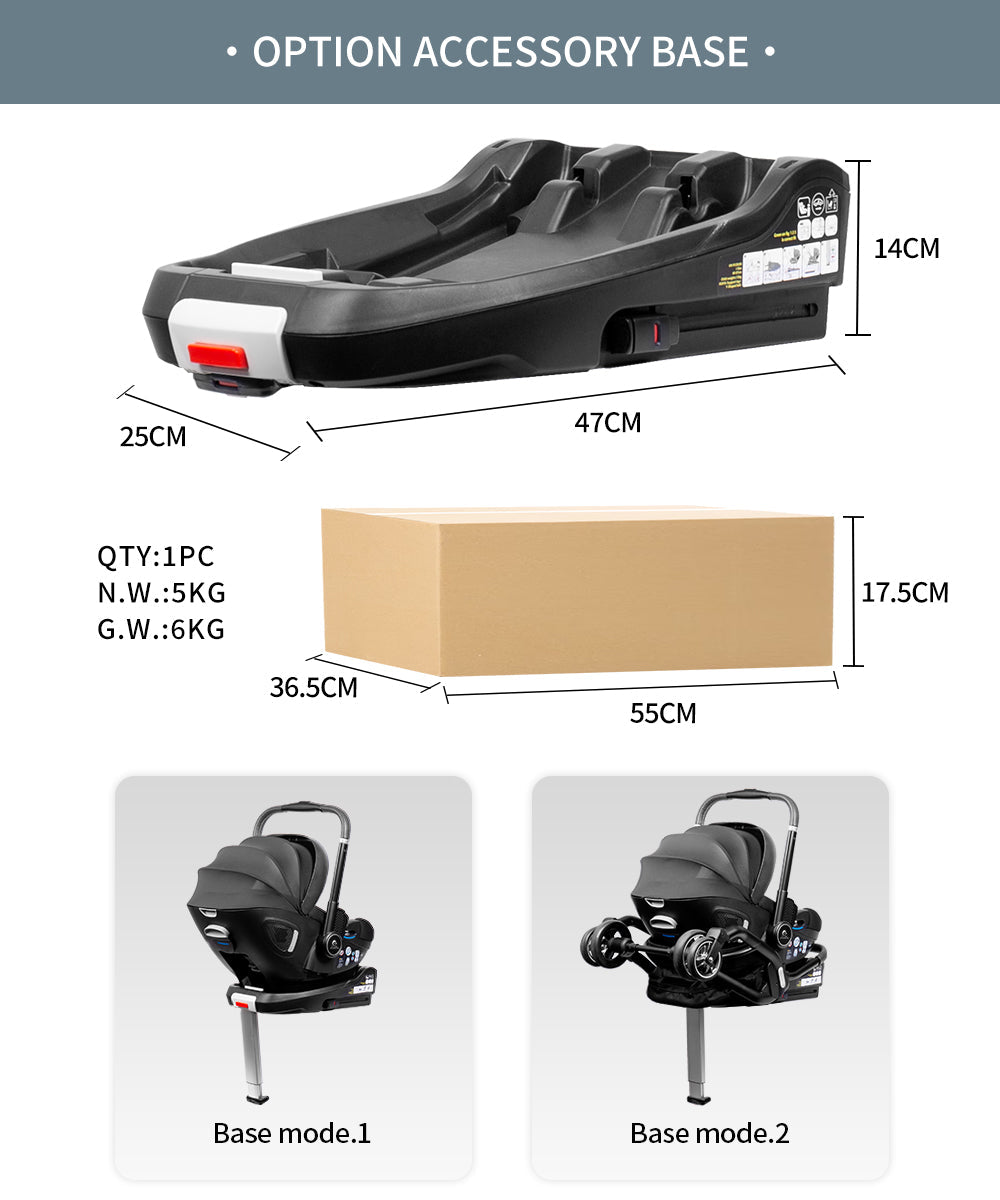 For Your Little One Qubi Isofix Car Seat Base