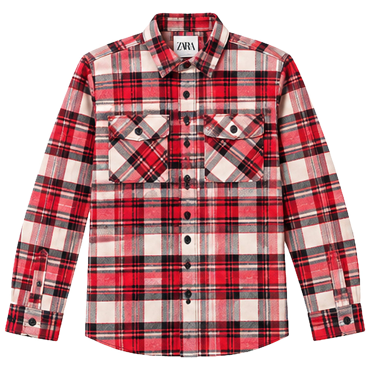 Ex High Street Brushed Cotton Overshirt