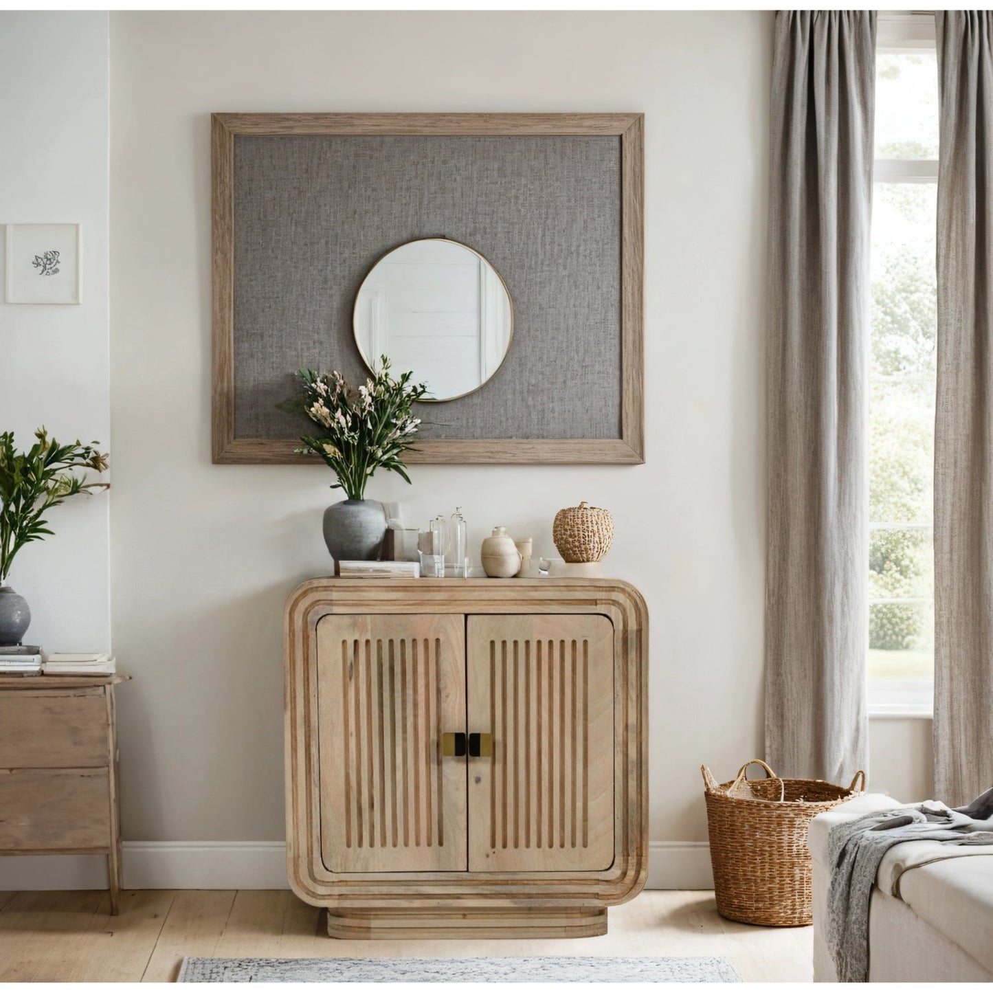 Preston Mango Wood Mini Sideboard