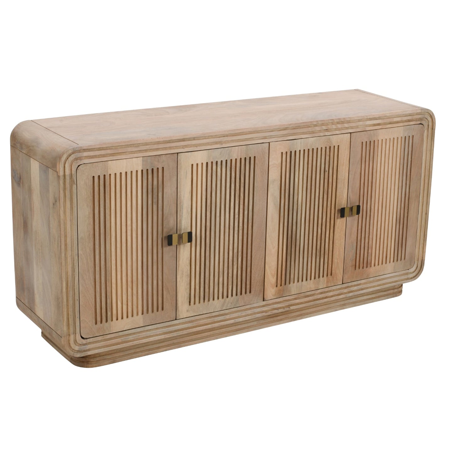 Preston Mango Wood 4 Doors Large Sideboard