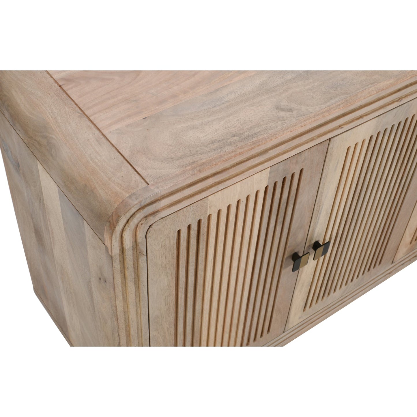 Preston Mango Wood 4 Doors Large Sideboard