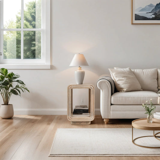 Preston Mango Wood Bedside Table