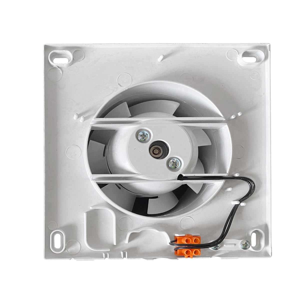 Rico Standard Fan Through Wall Ventilation Kit with 100mm Pipe and White Vent