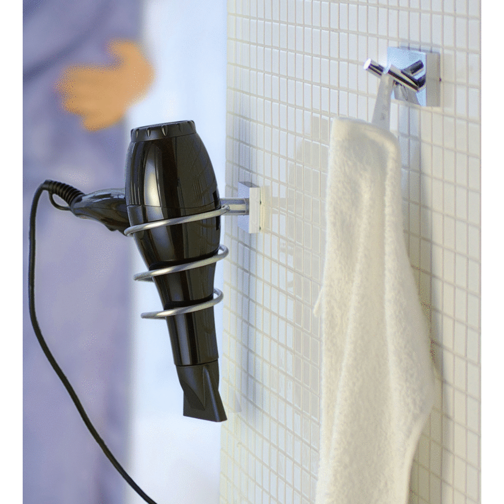 Smedbo House Hairdryer Holder RK323 Polished Chrome