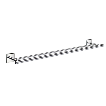 Smedbo House Double Towel Rail RK3364 Polished Chrome 64.8cm
