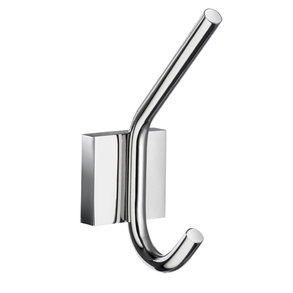 Smedbo House Double Robe Hook RK358 Polished Chrome