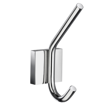Smedbo House Double Robe Hook RK358 Polished Chrome
