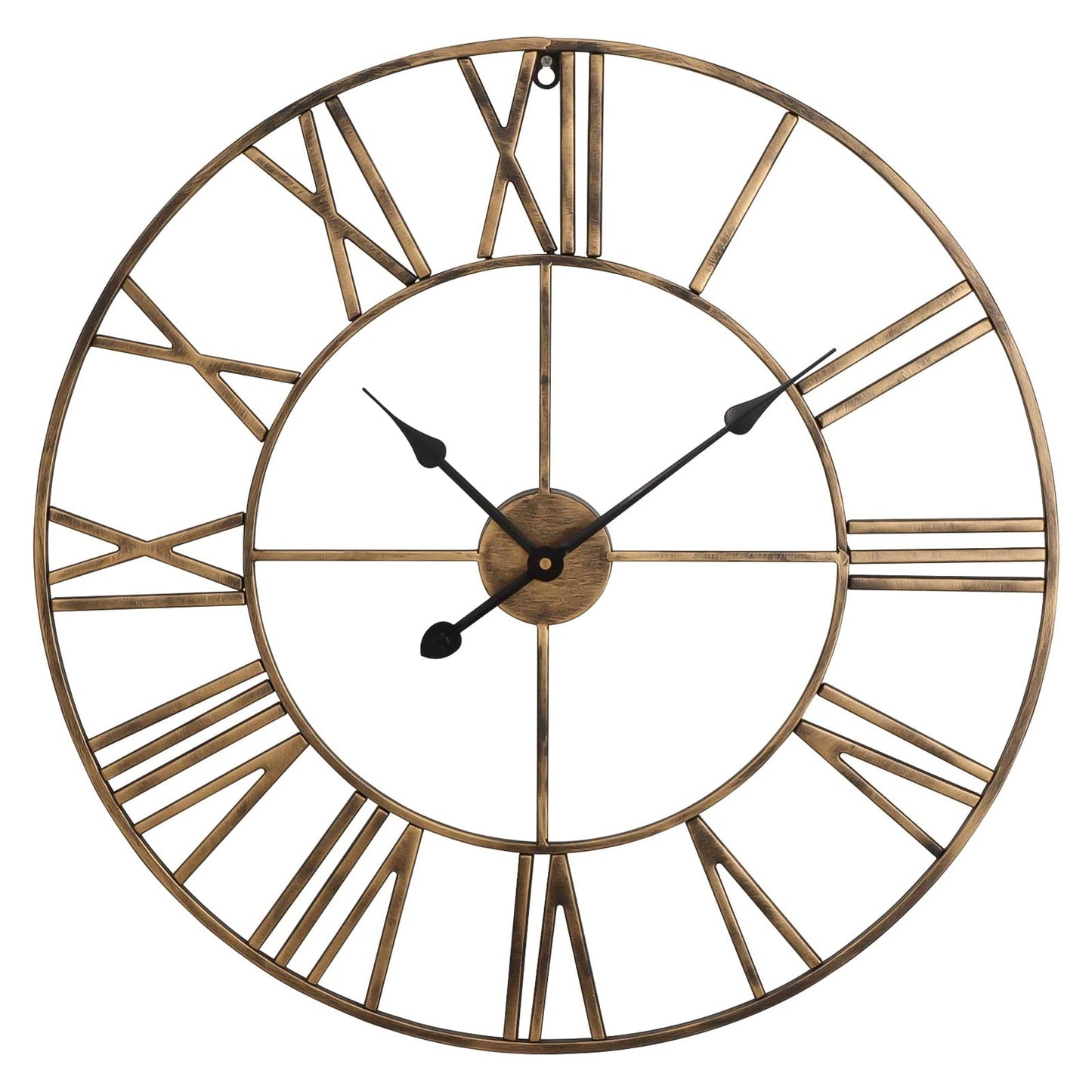 Garden Wall Clock Metal - 60CM